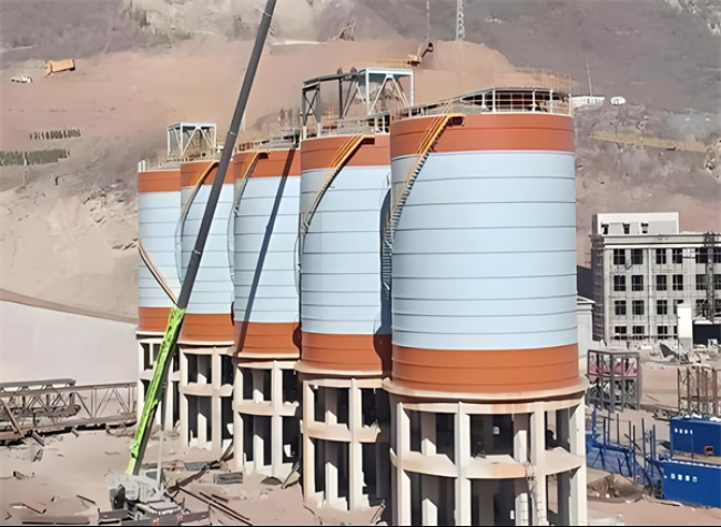 嘉兴高架钢板仓